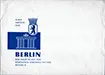 Berlin - Umschlag Viele Grüße aus BERLIN der Hauptstadt der Deutschen demokratischen Republik 
